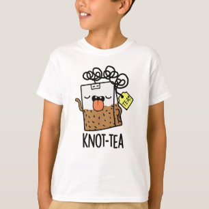 T-shirt Pun de thé Knot-tea drôle