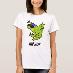 T-shirt Pun Grenouille qui saute Hip Hop Drôle