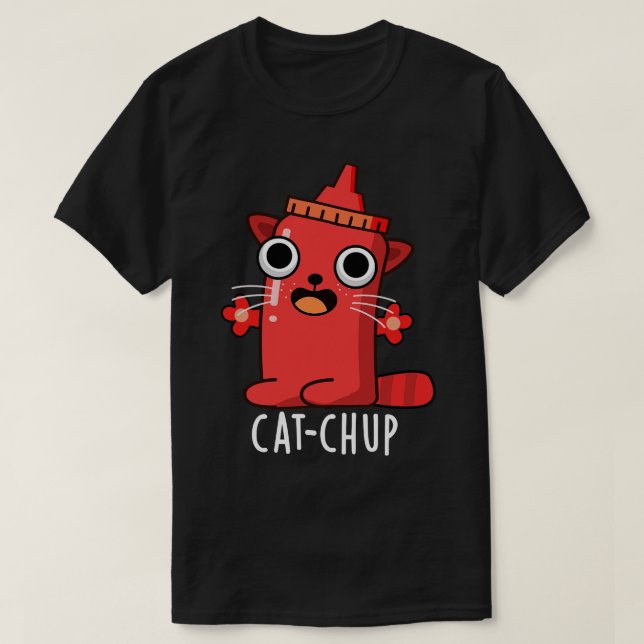 T-shirt Pun Ketchup Funny 1 (Design devant)
