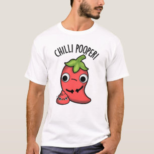 T-shirt Pun pepper amusant Chili Pooper