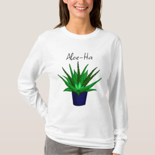 T-shirt Pun Plante Aloe-Ha