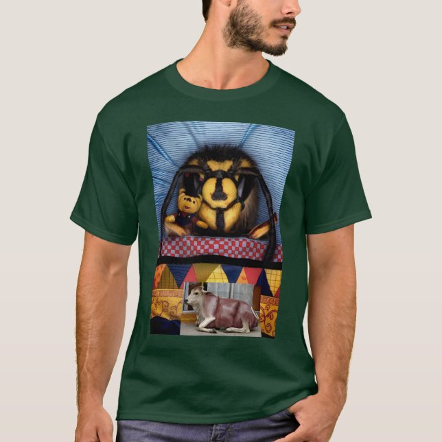 T-shirt Punaise et Cowcouch (Devant)