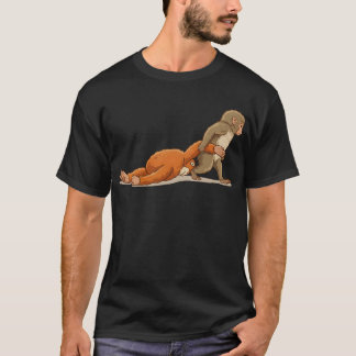 T-shirt Punch Baby Monkey Peluche Ami Art