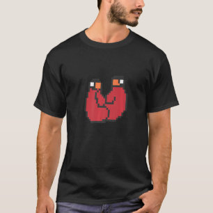 T-shirt Punch Gants Sac Boxing Vidéo Jeu 90s 45s Codes