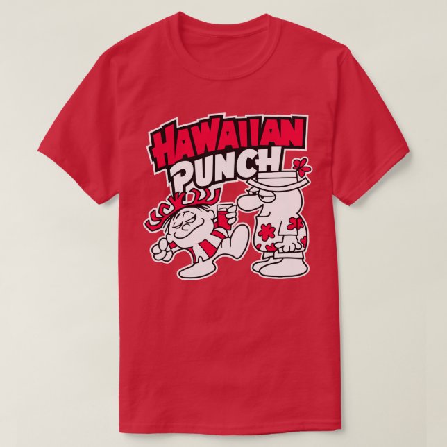 T-shirt Punch hawaïen (Design devant)