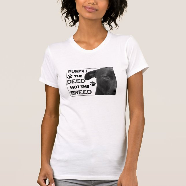 T-shirt Punissez le CONTRAT pas la RACE - droites de (Devant)