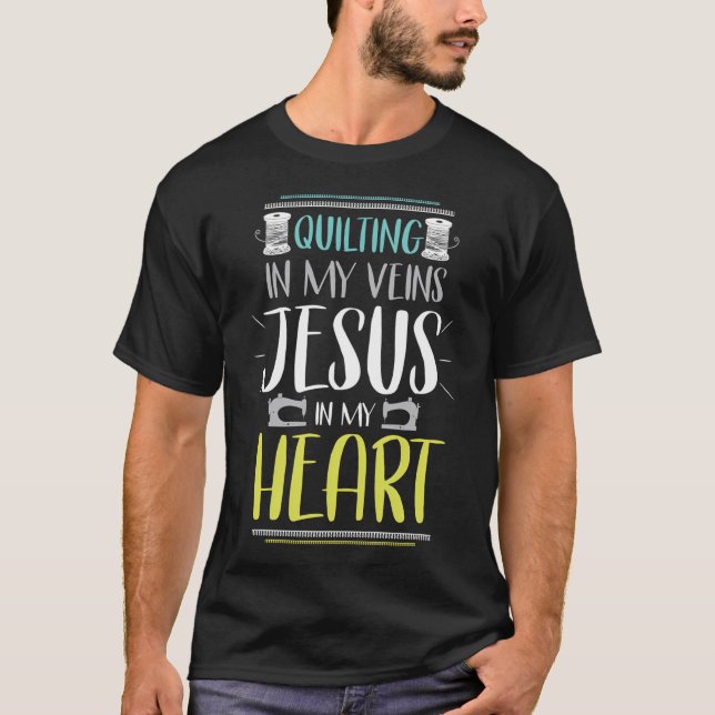T-shirt Punition de couture drôle (Devant)