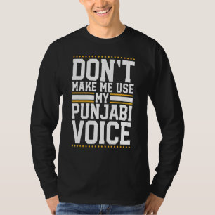 T-shirt Punjabi Voix Indien Pendjab