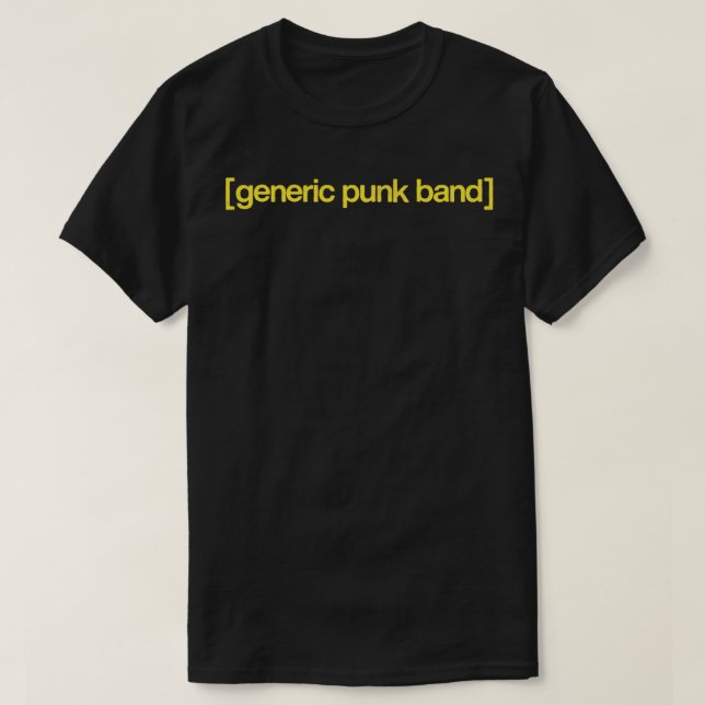 T-shirt Punk 1 générique (Design devant)