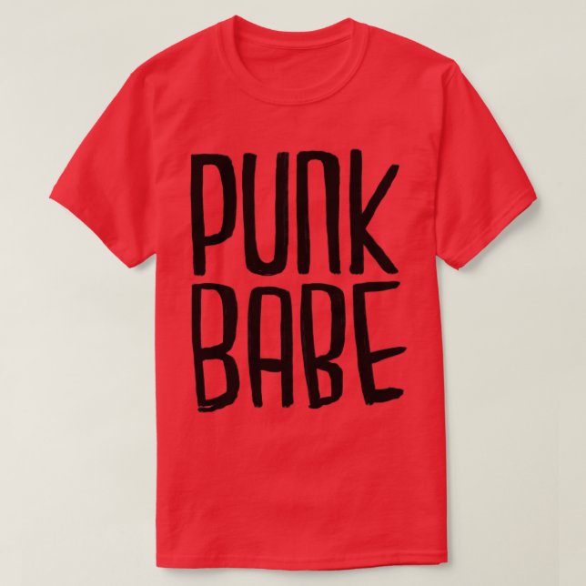 T-shirt Punk babe (Design devant)