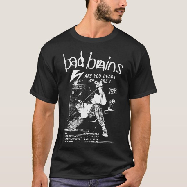 T-shirt Punk Bad Brains (Devant)