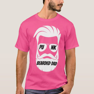 T-shirt Punk barbu papa 2