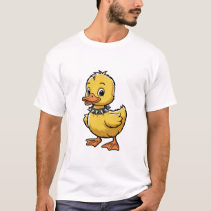 T-shirt Punk Caneton – Art Animal Rébellion Drôle