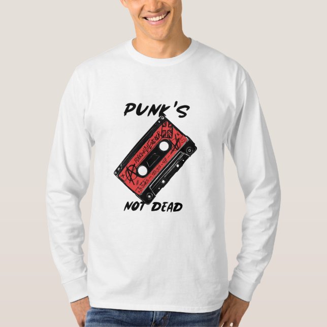 T-shirt Punk classique non mort (Devant)