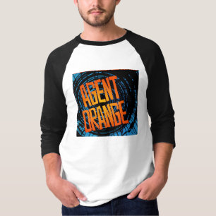 T-shirt Punk de patin de Jersey de base-ball d'Agent