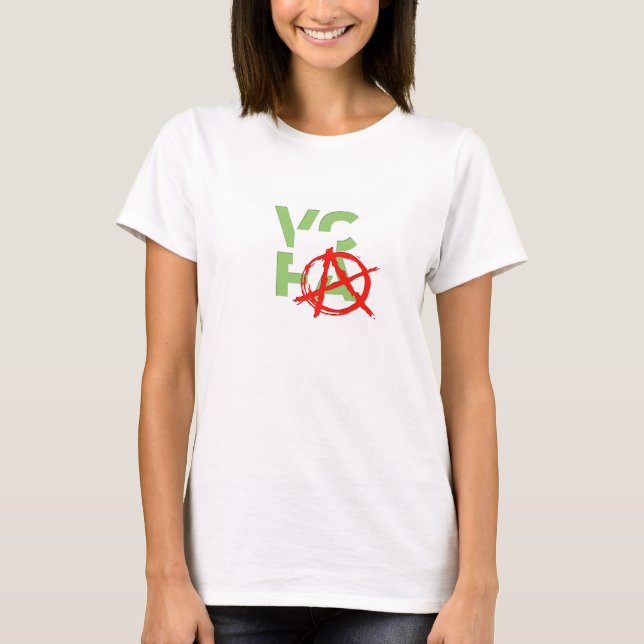 T-shirt Punk du VCFA des femmes ! (Devant)