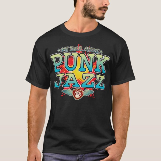 T-shirt Punk Jazz Soul (Devant)