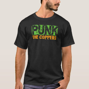 T-shirt Punk Les Flics Gothique Grunge Concert Goth 1