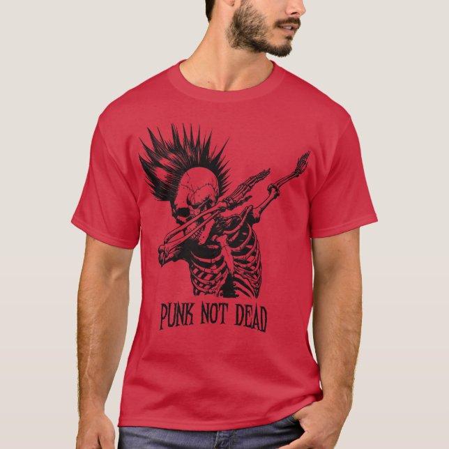 T-shirt Punk n'est pas mort (Devant)