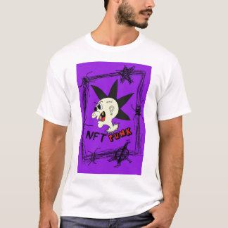 T-shirt punk Nft