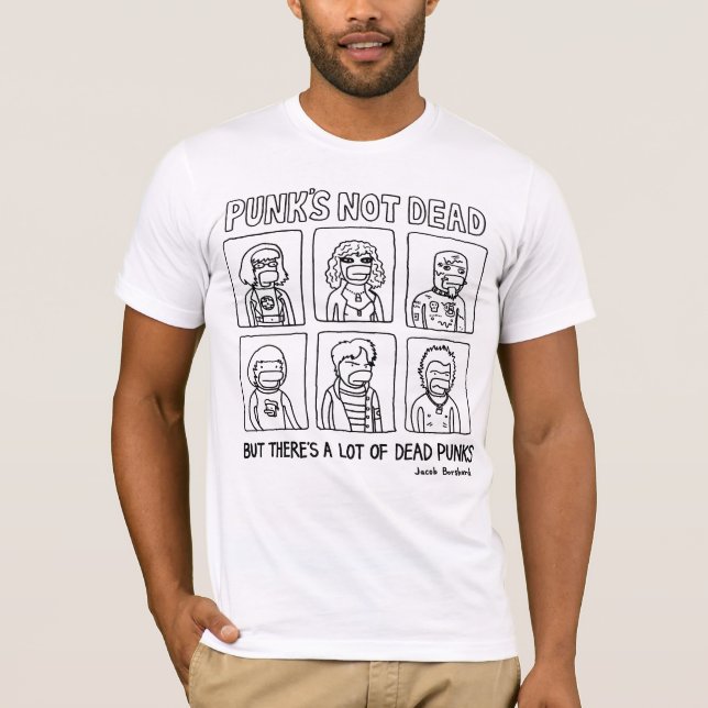 T-shirt Punk non mort (Devant)