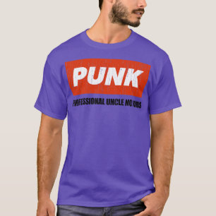 T-shirt Punk Professional Oncle No Kids 4
