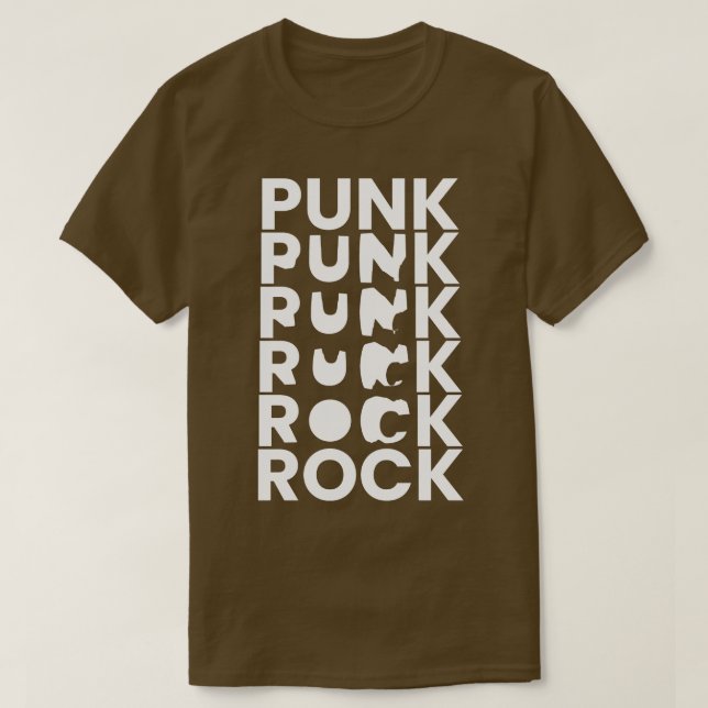 T-shirt punk rock (Design devant)