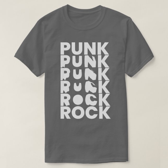 T-shirt punk rock 2 (Design devant)