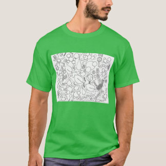 T-shirt Punk Rock Design #16 Biologie sur Spring Green