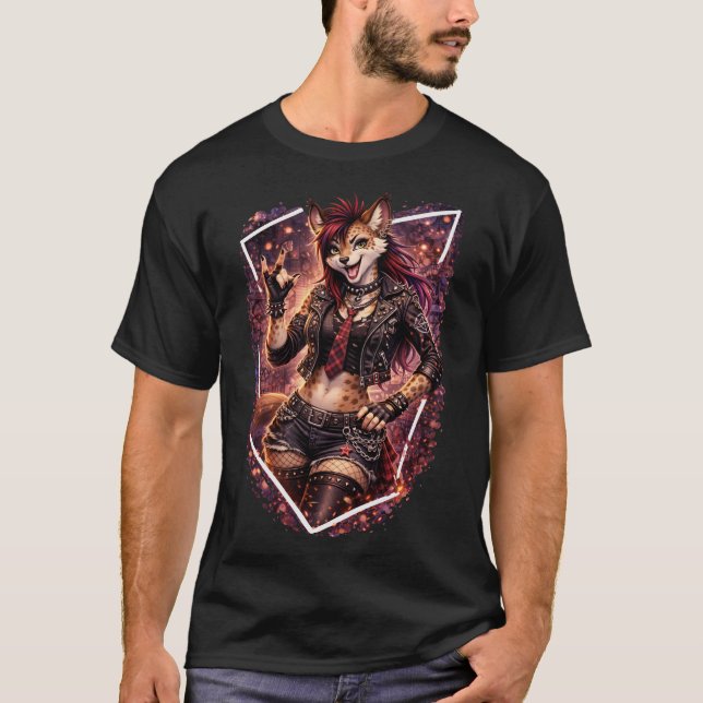 T-shirt punk rock dur (Devant)