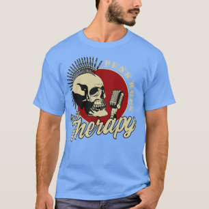 T-shirt Punk Rock est ma thérapie