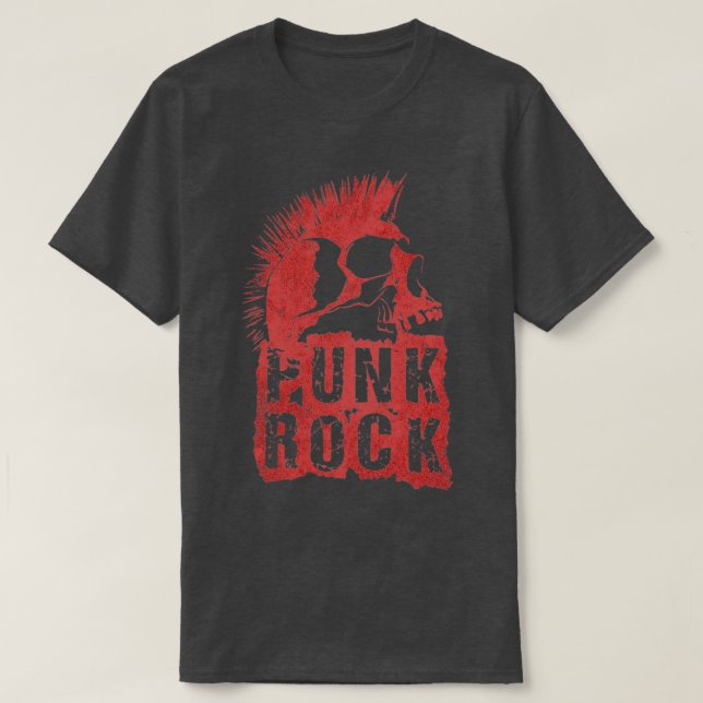 T-shirt Punk Rock Music10 (Design devant)