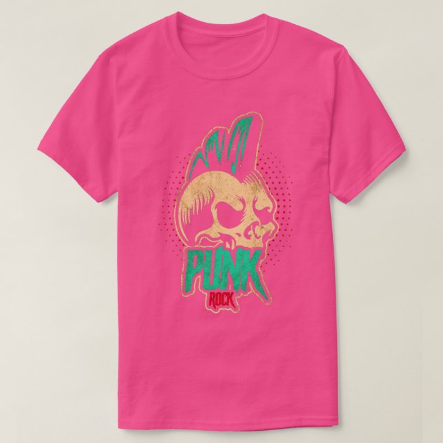 T-shirt Punk Rock Music14 (Design devant)