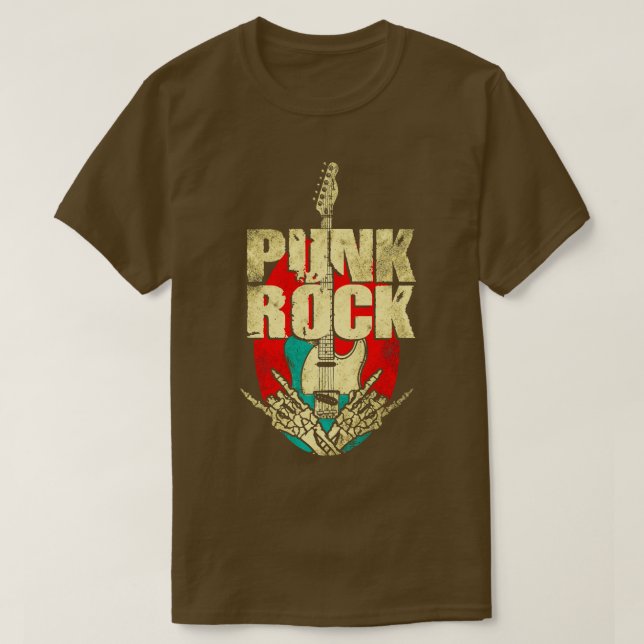T-shirt Punk Rock Music 1 (Design devant)