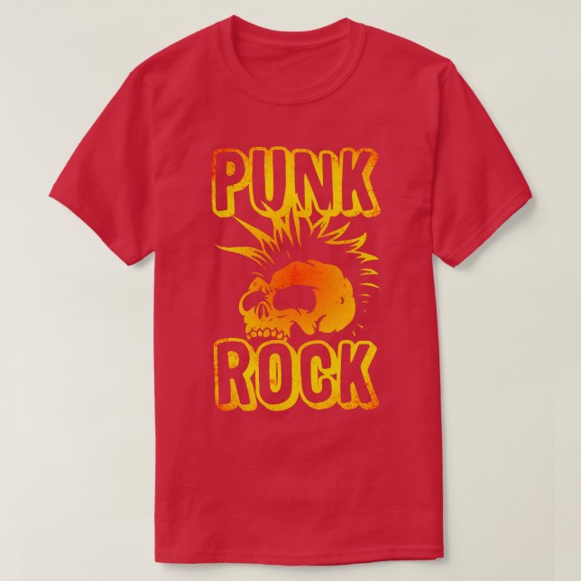 T-shirt Punk Rock Music 10 (Design devant)