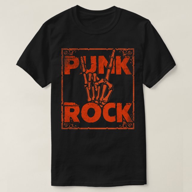 T-shirt Punk Rock Music 12 (Design devant)