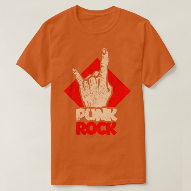T-shirt Punk Rock Music 16 (Design devant)