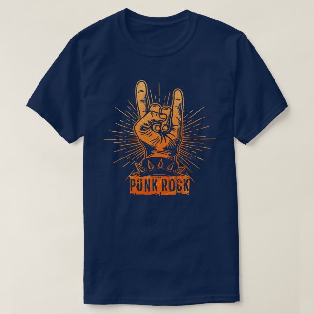 T-shirt Punk Rock Music 17 (Design devant)
