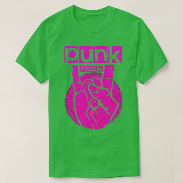 T-shirt Punk Rock Music 19 (Design devant)