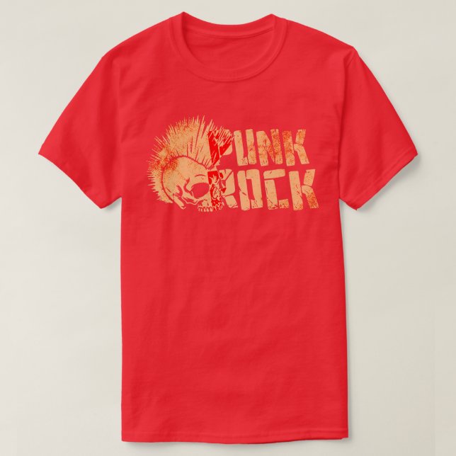 T-shirt Punk Rock Music 5 (Design devant)