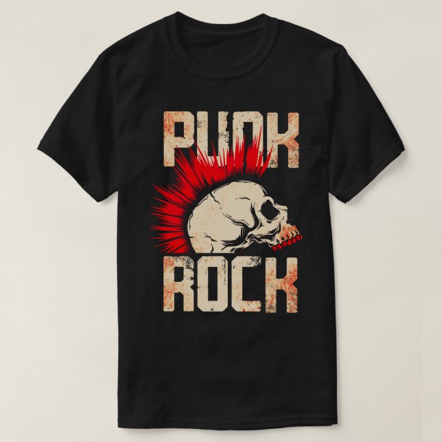 T-shirt Punk Rock Music 8 (Design devant)