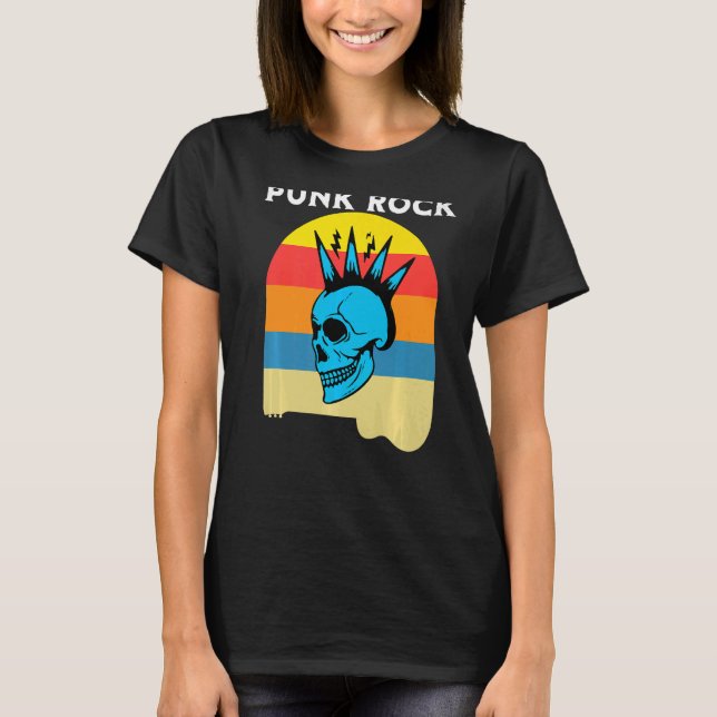 T-shirt Punk Rock Music Punks Punkrocker Punk 8 (Devant)