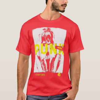 T-shirt Punk Rock ne meurt jamais