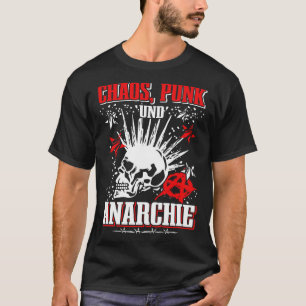 T-shirt Punk Rock Pogo Anarchie Punks Rockeurs Punk