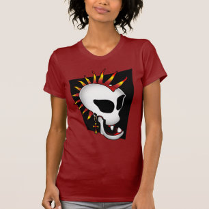 T-SHIRT PUNK SKULL-2