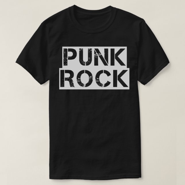 T-shirt punkrock (Design devant)