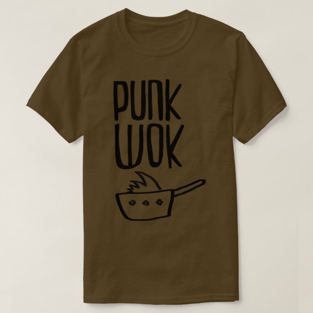 T-shirt Punkrock Punk Wok (Design devant)