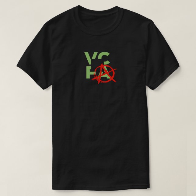 T-SHIRT PUNKS DE VCFA ! NOIR (Design devant)