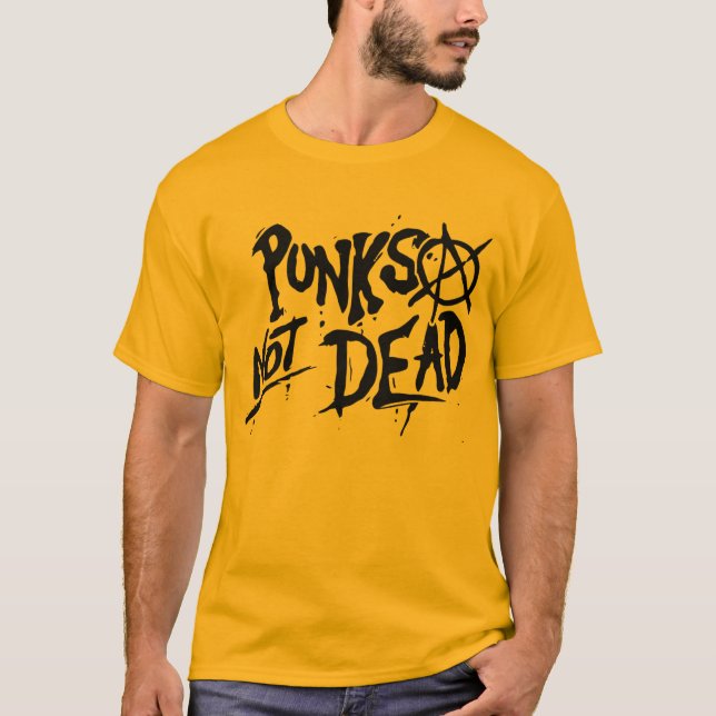 T-shirt Punks non morts (Devant)