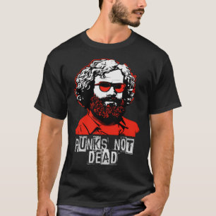 T-shirt Punks Not Dead, Karl Marx, Oi, Punkrock, Punk Pull